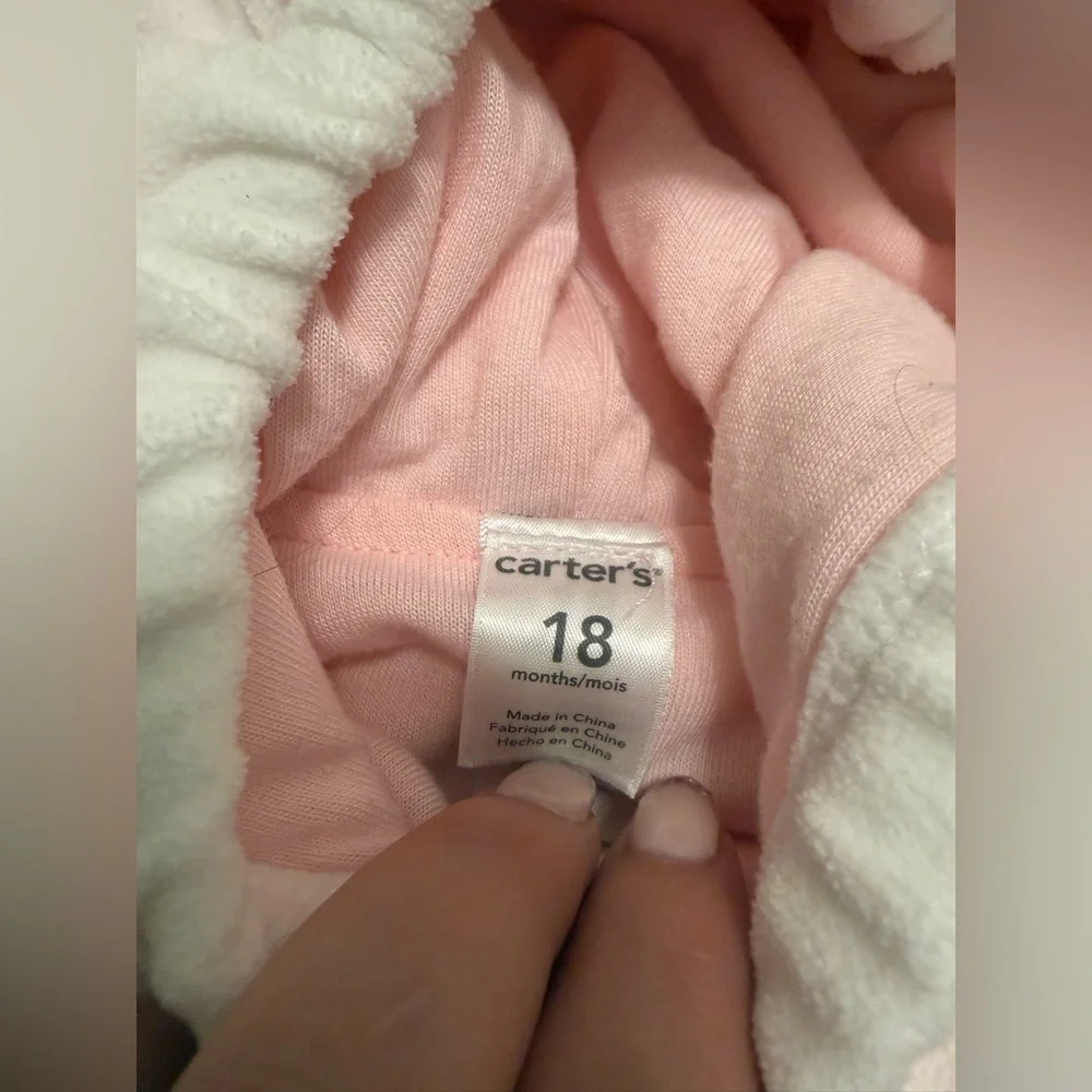 Carter's Unicorn Halloween Costume Zip Up Bubble Body Baby 18 Months Comfy EUC - Picture 5 of 6